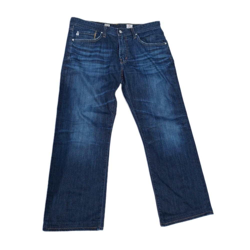 AG Adriano Goldschmied Jeans‎ Mens 34x28 Blue Protege Straight Denim Made In USA